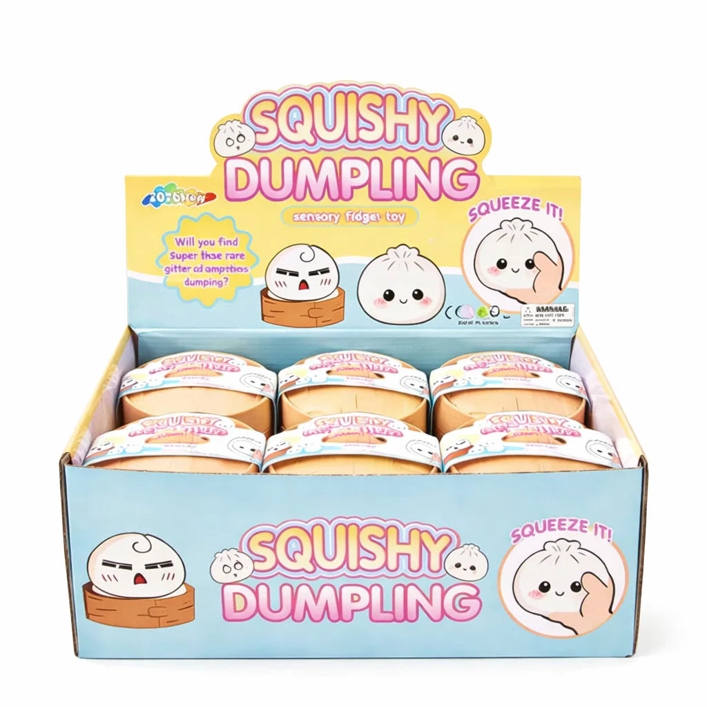 Viral Dumpling Squishy Bao Bun Fidget Toy