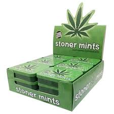 Stoner Green Leaf-Shaped Peppermints 1.5Oz (USA)