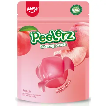 AMOS PEELERZ GUMMY PEACH (CHINA)