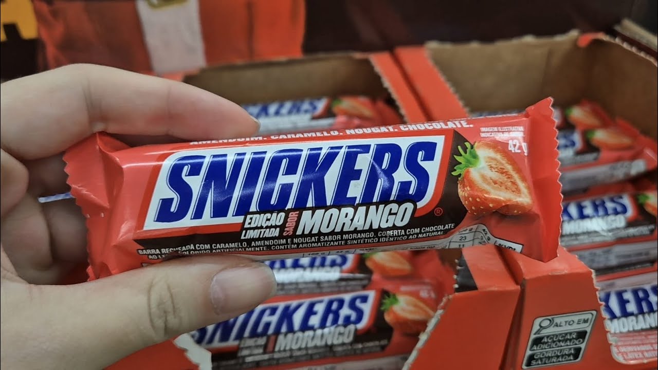 Snickers Morango (Brazil)