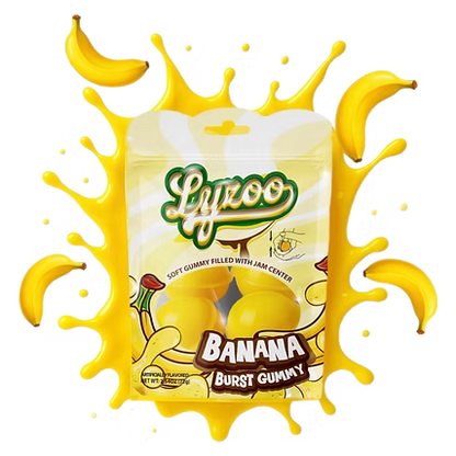 Lyzoo Banana Burst Gummy (USA)
