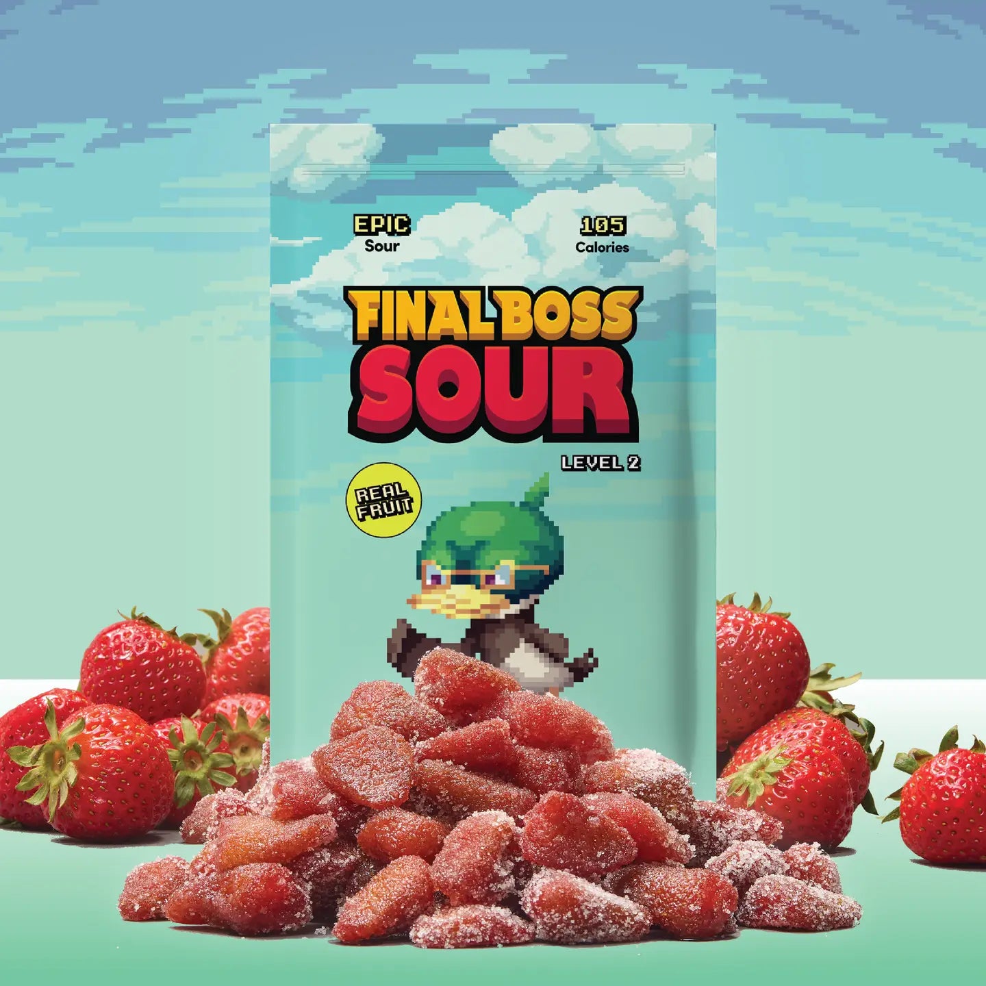 Final Boss Sour Strawberries Level Two (USA)