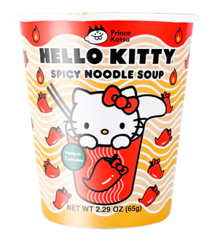 HELLO KITTY SPICY NOODLE SOUP (TAIWAN)