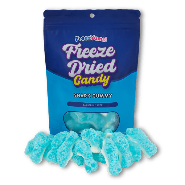 FreezYums Freeze Dried Shark Gummy Candy (80g)