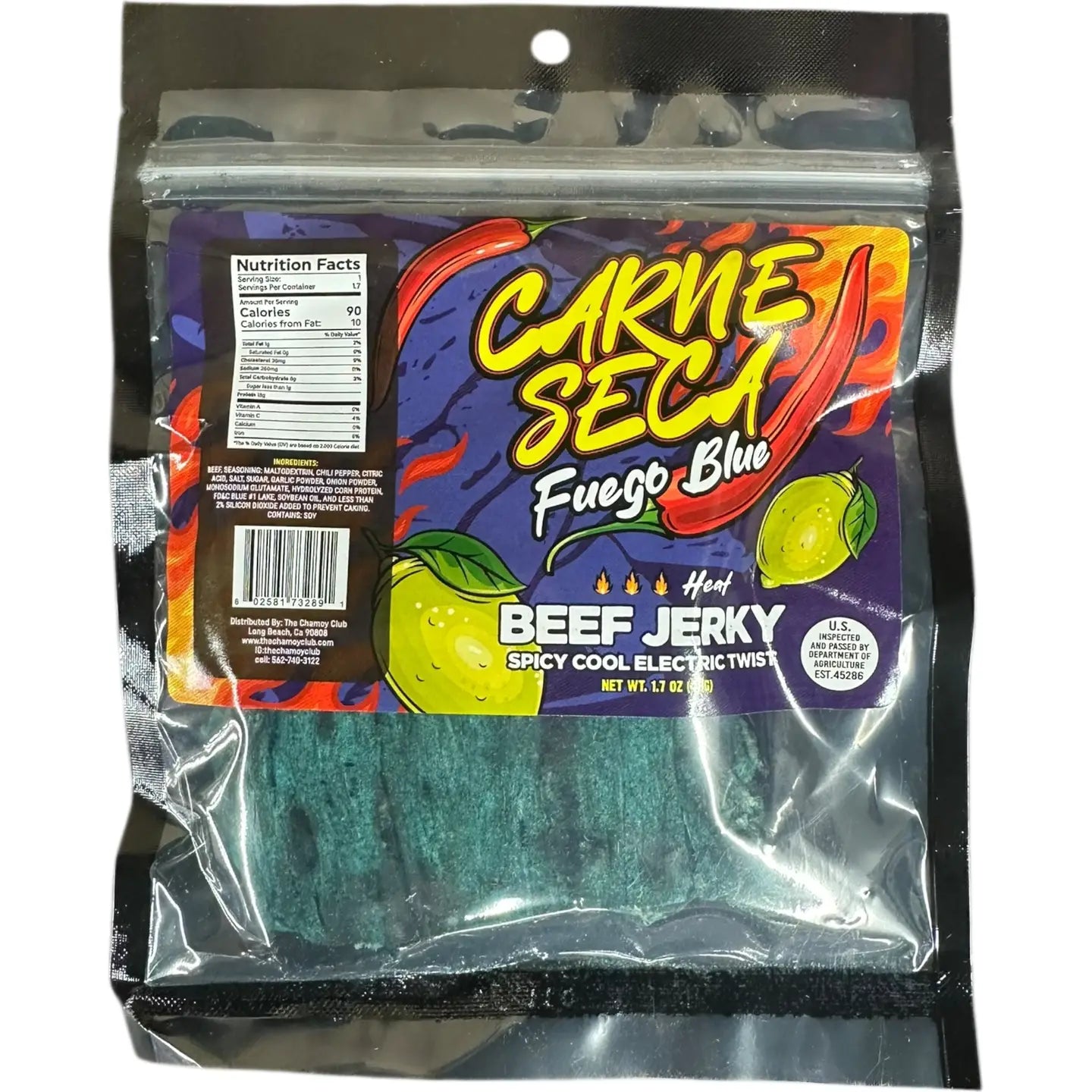 Carne Seca Blue Beef Jerky