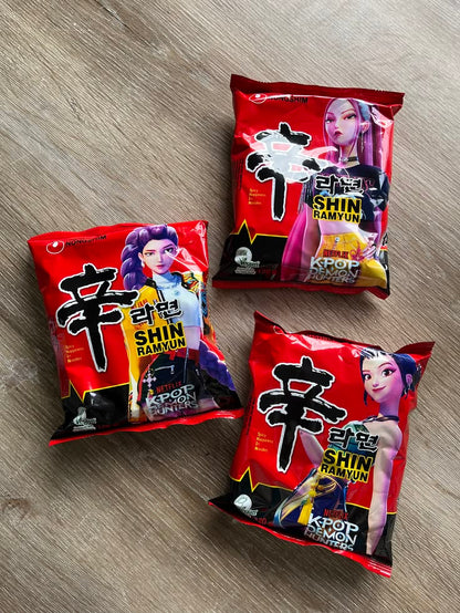 Kpop Demon Hunters Premium Shin Original Ramyun Noodle Soup (Korea)