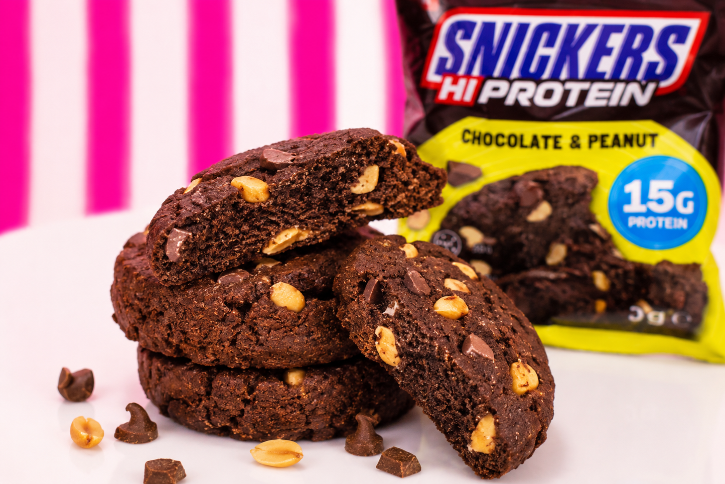 Snickers Hi Protein Chocolate & Peanut Cookie (UK)