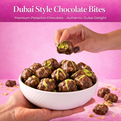 Dubai Chocolate Pistachio Popcorn BonBon Pouch (Dubai)