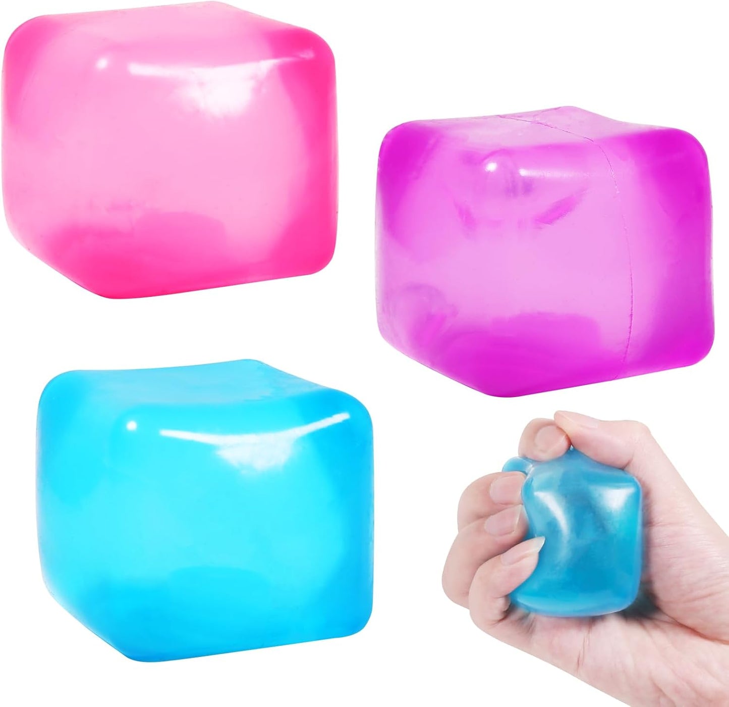 Giant Cube Squeeze Ball