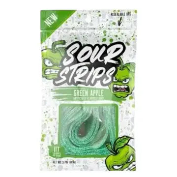 SOUR STRIPS - GREEN APPLE (USA)