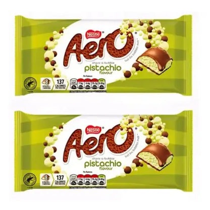 Aero Pistachio Chocolate Bar (UK)