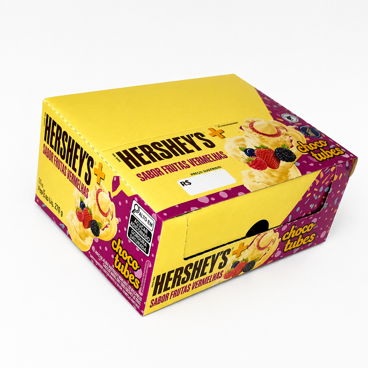 Hershey's Choco Tubes Red Berry Flavor (Brazil)