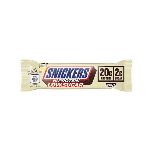 Snickers - White Chocolate Low Sugar Protein Bar (UK)