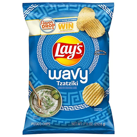 Lays Max Wavy Tzatziki (UK)