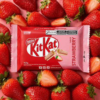 KitKat Strawberry (Brazil)