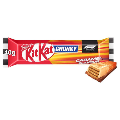 KitKat F1 Chunky Caramel Flavour Milk Chocolate Bar (UK)