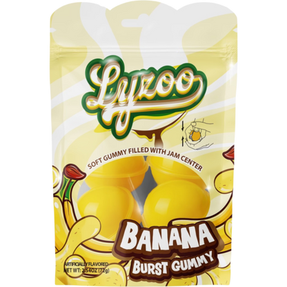 Lyzoo Banana Burst Gummy (USA)