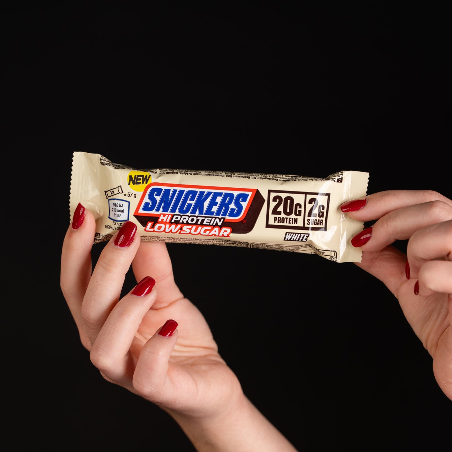 Snickers White Protein Bar - Exotic Protein Snack (Brazil)