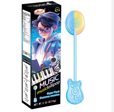 Sweet Music Lollipop Blueberry