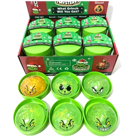 Grinch Squishy Bao Buns
