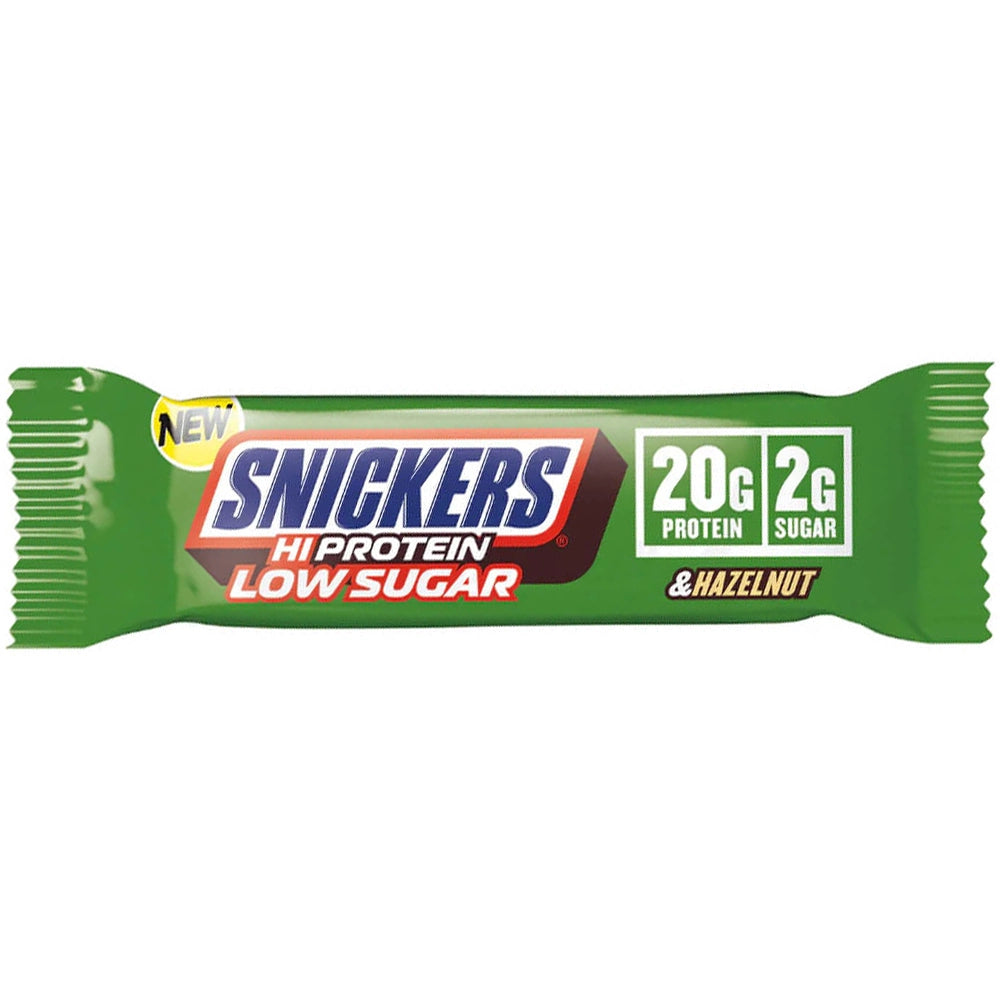 Snickers Hi Protein Low Sugar Hazelnut Flavor (UK)
