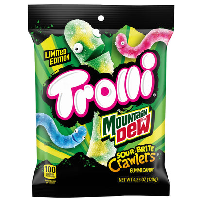 Trolli Mountain Dew Gummy Sour Crawlers (USA)