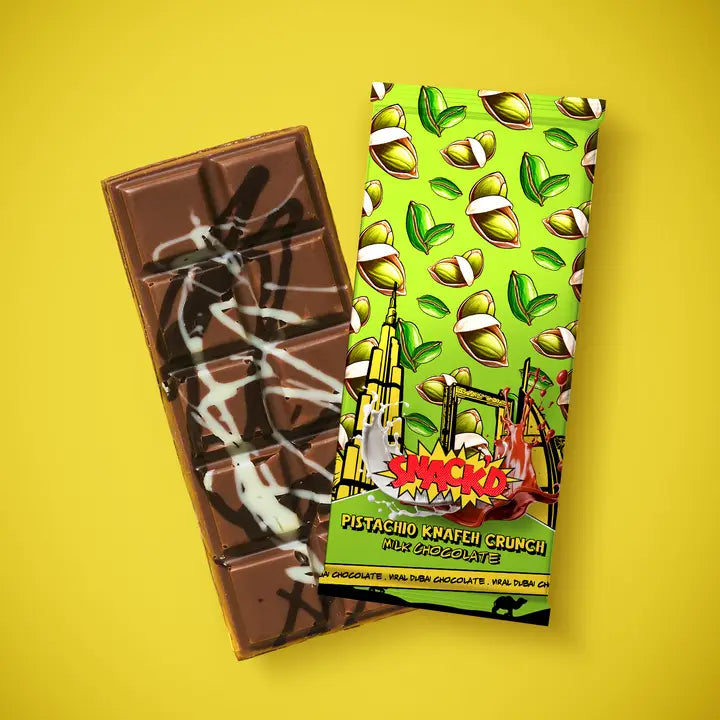 Dubai Chocolate Bar (Pistachio, Milk Chocolate) (USA)