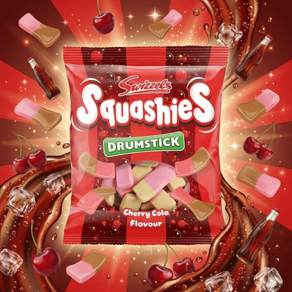 Swizzels Squashies Cherry Cola Flavour Drumstick (UK)