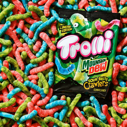 Trolli Mountain Dew Gummy Sour Crawlers (USA)