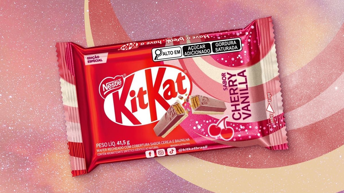 Kitkat Cherry Vanilla (Brazil)