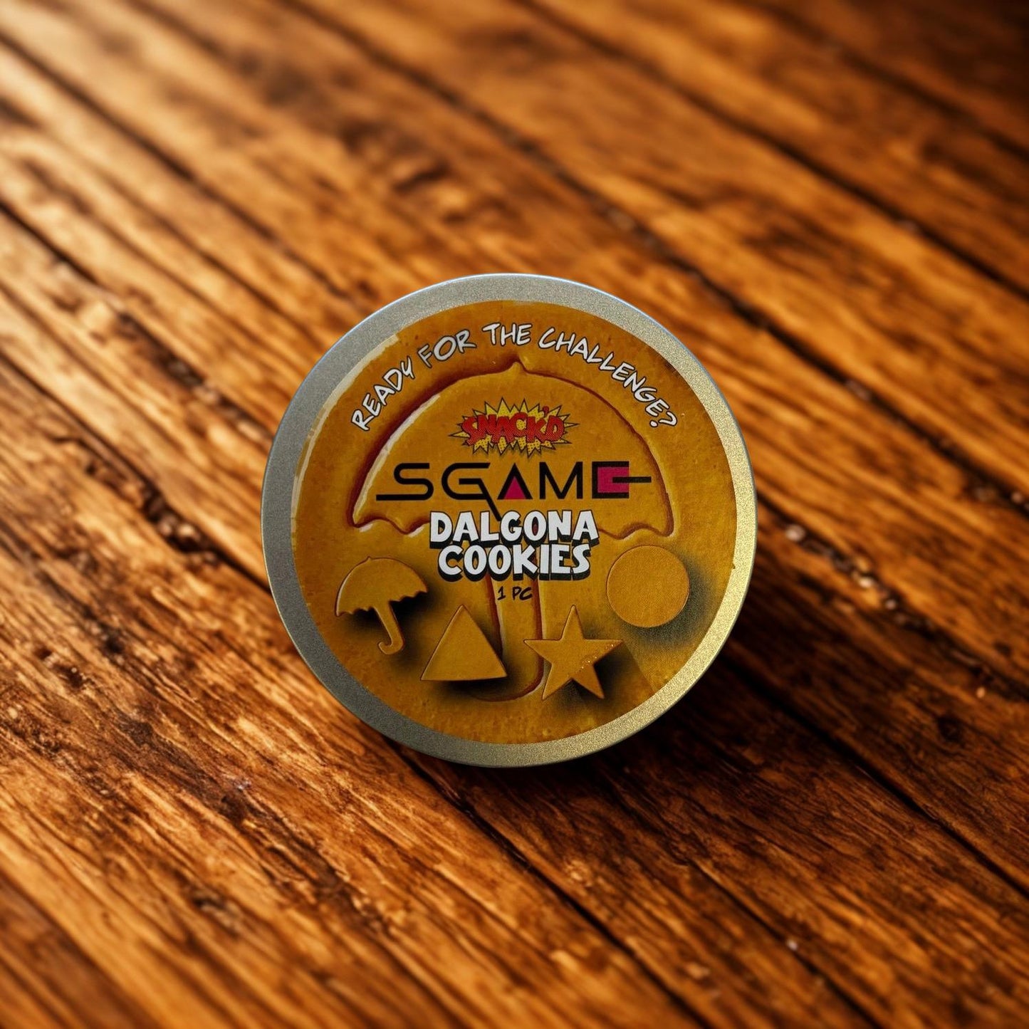 S-Game Dalgona Cookies