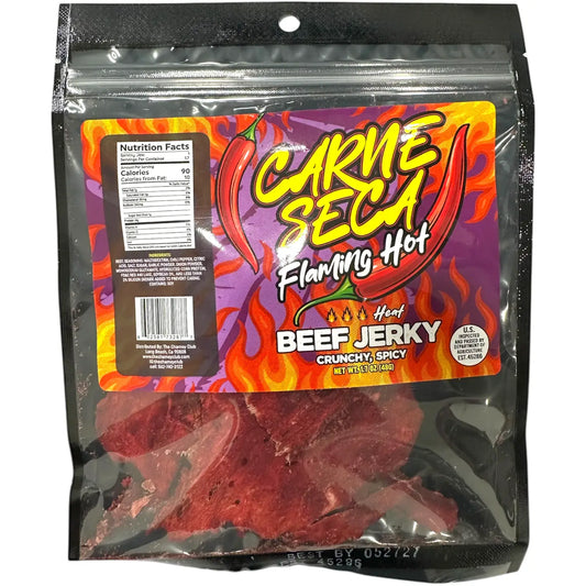 Carne Seca Flaming Hot Beef Jerky