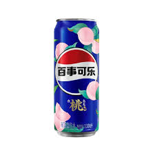 Pepsi White Peach Oolong Can (China)