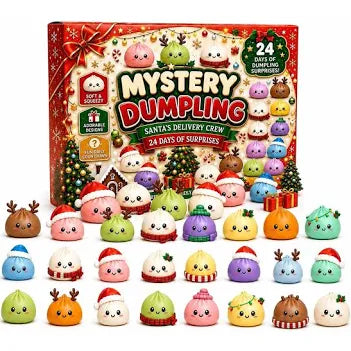 Christmas Mystery Dumpling Countdown Calendar