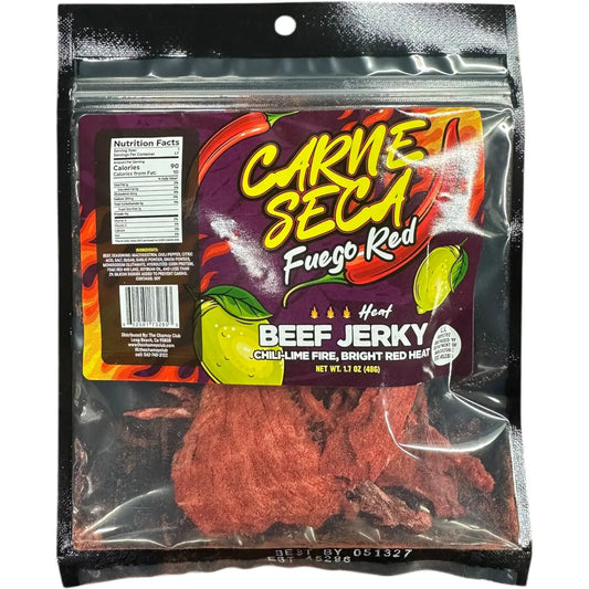 Carne Seca Fuego Red Beef Jerky