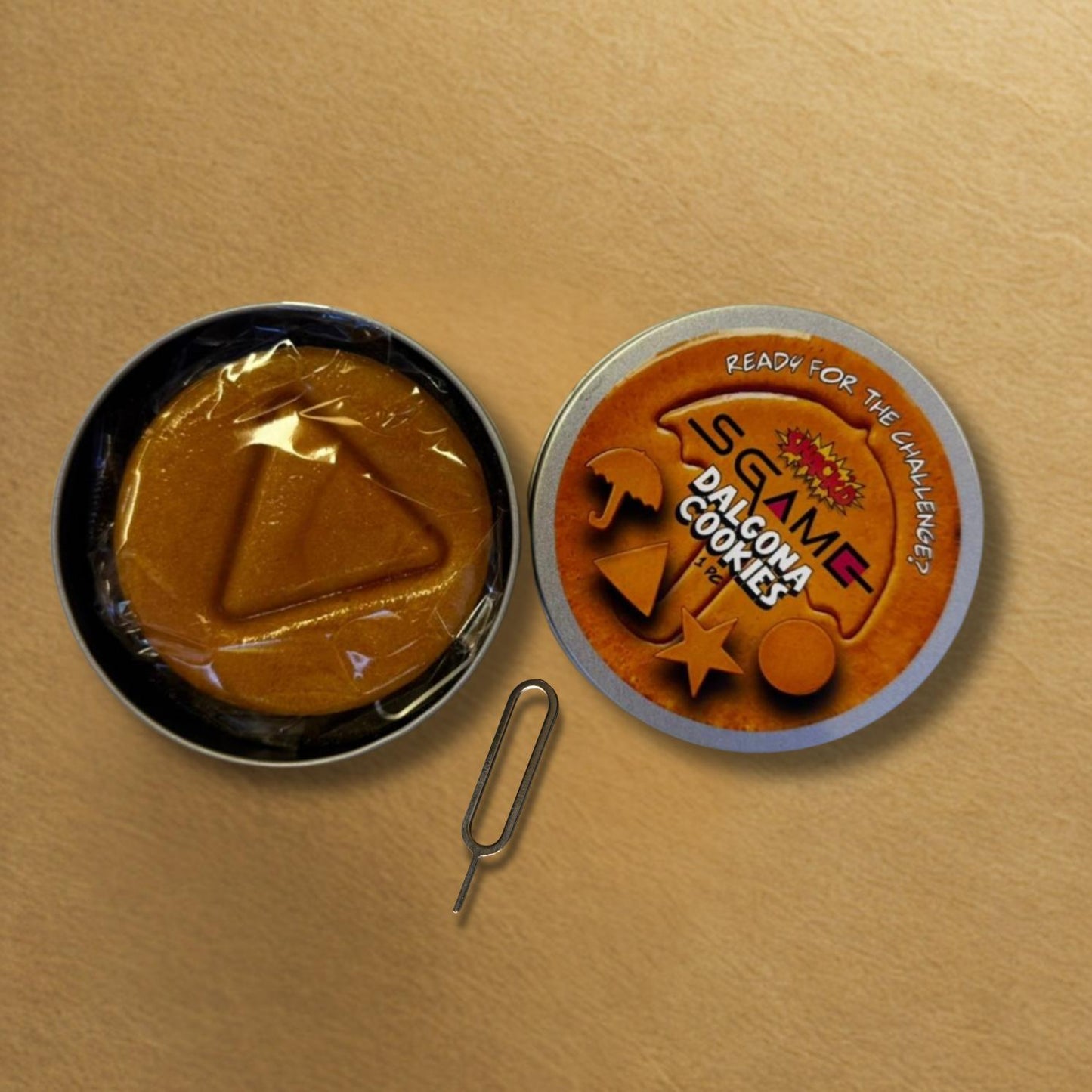 S-Game Dalgona Cookies