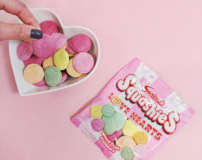 Swizzels Squashies Love Hearts Mixed Fruit Flavour (UK)