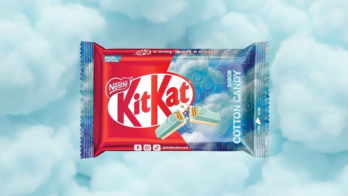 KitKat Cotton Candy Chocolate (Brazil)