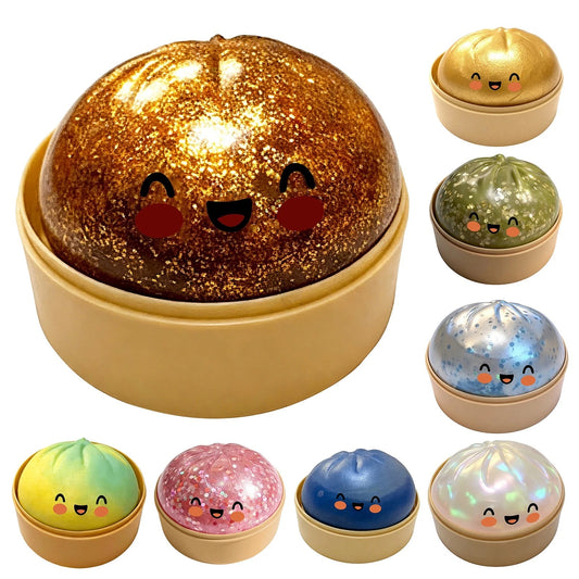 Glitter Bao Buns