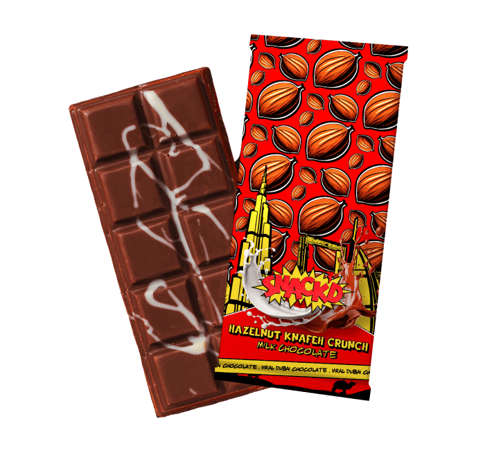 Hazelnut Knafeh Crunch Milk Chocolate