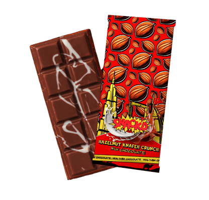Hazelnut Knafeh Crunch Milk Chocolate