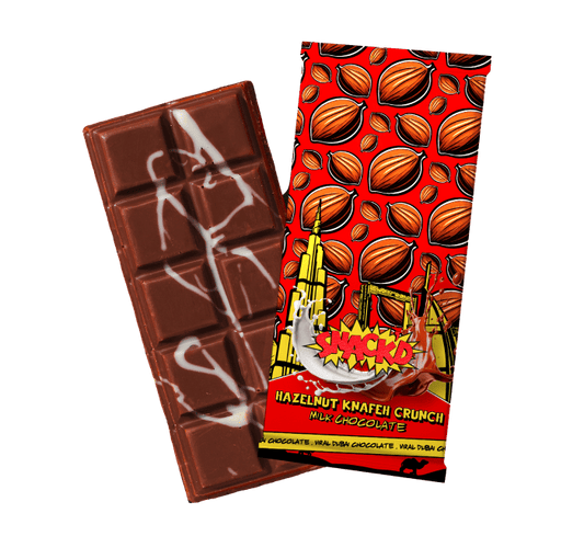 Hazelnut Knafeh Crunch Milk Chocolate