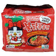 BULDAK TOMATO PASTA SPICY CHICKEN RAMEN (PACK) (KOREA)