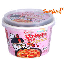 BULDAK CARBONARA SPCIY CHICKEN TOPOKKI BOWL (KOREA)