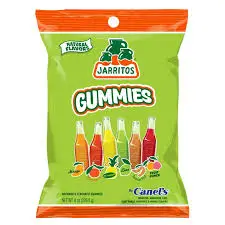 Jarritos Gummies 8oz Peg Bag, 12ct