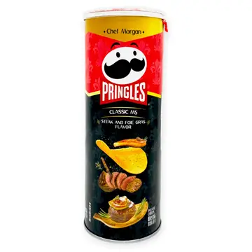 Pringles M5 Steak and Foie Gras Flavor (Chef Morgan Edition) (China)