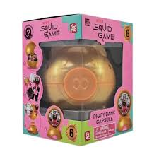 Squid Game Piggy Bank Capsule Blind Box Mystery Capsule South Korea