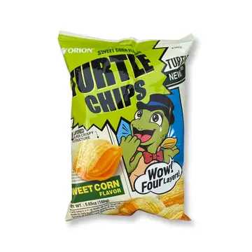 Orion Turtle Chips Sweet Corn (Korea)