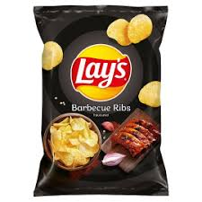 LAY'S SMOKEY BBQ RIBS 60g (US)