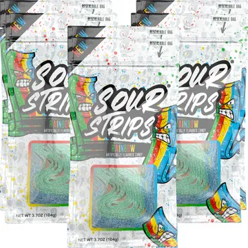 SOUR STRIPS - RAINBOW (USA)